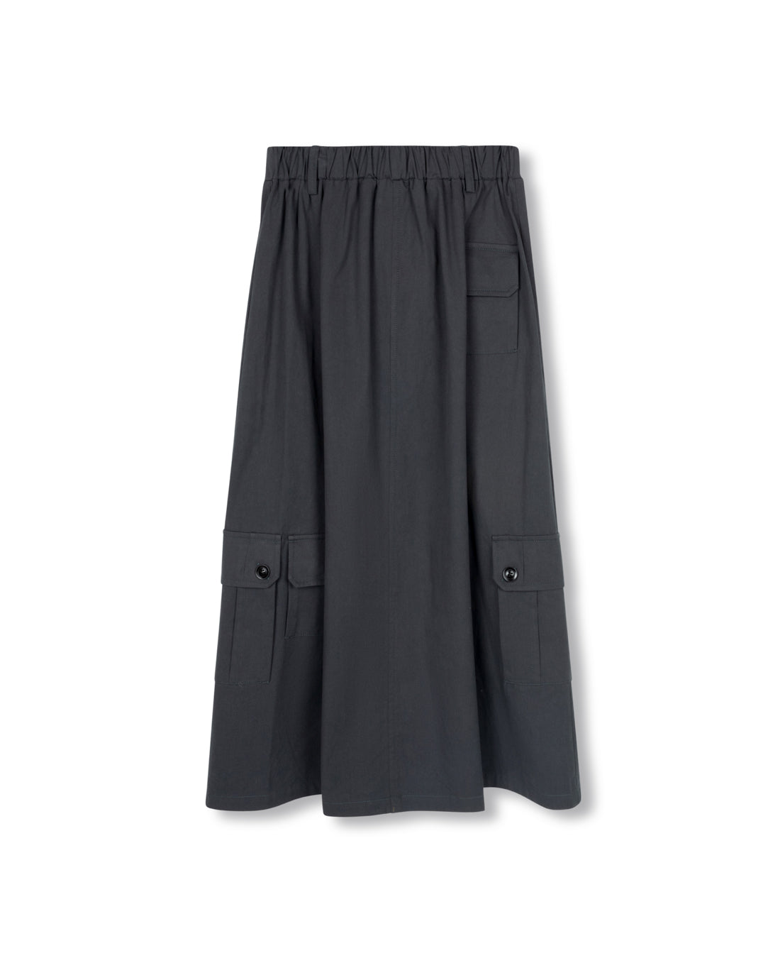 Multi Pocket Midi Skirt