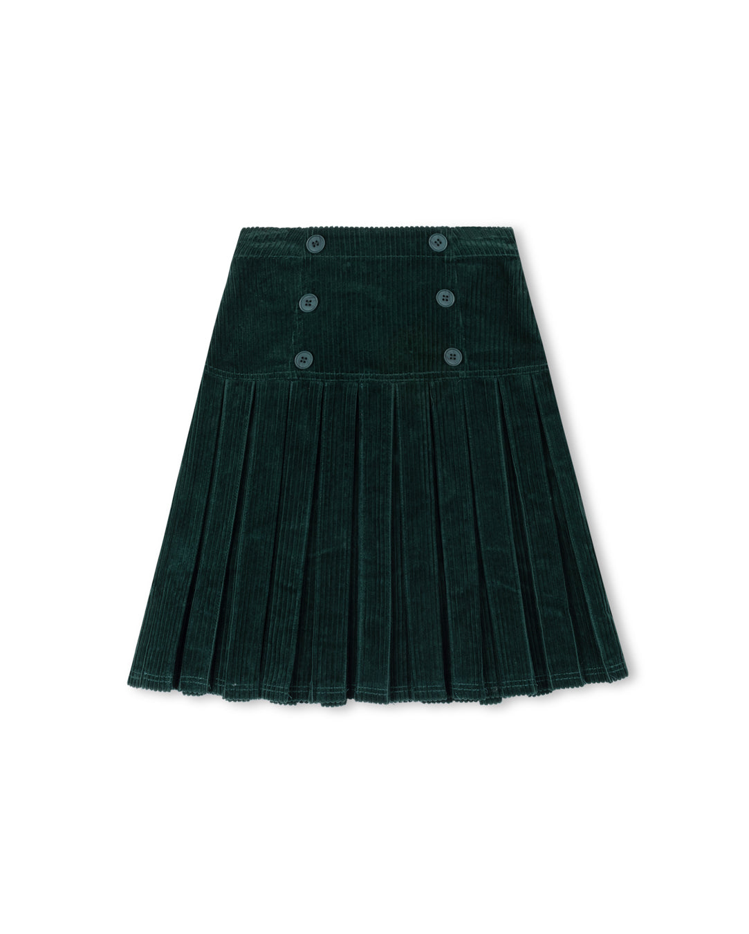 Barlow - Corduroy Drop Pleat Skirt