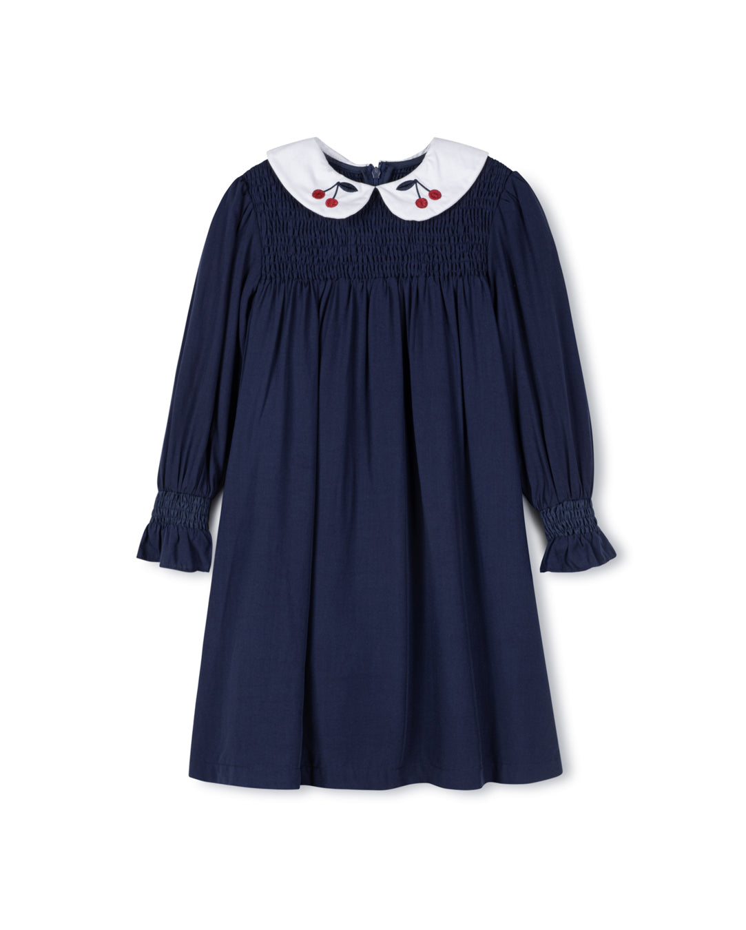 Smocked Collared Dress