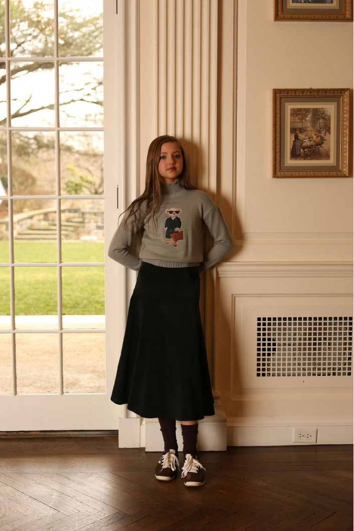 Dante Patch Detail Sweater