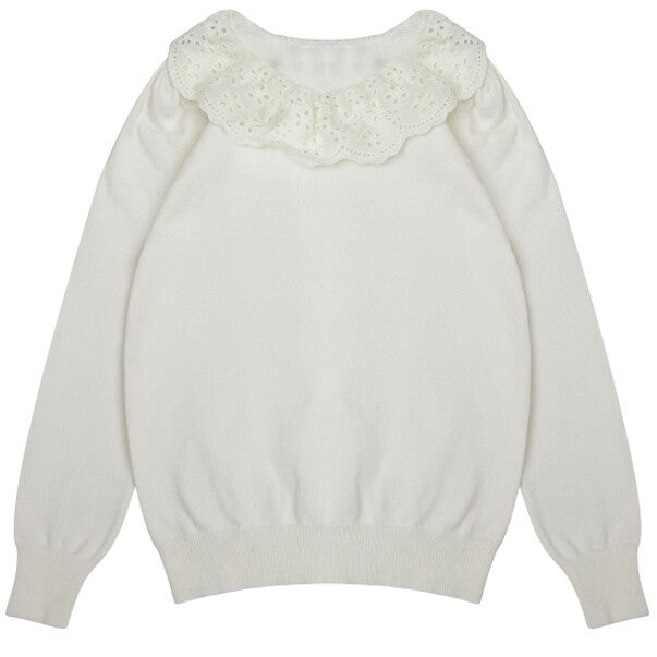 Bowl - Lace Collar Top