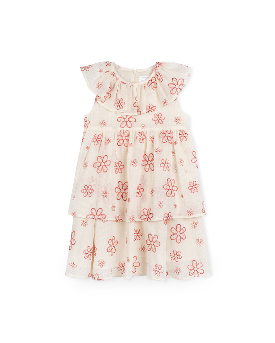 Hurley - Embroidered Flower Print Dress