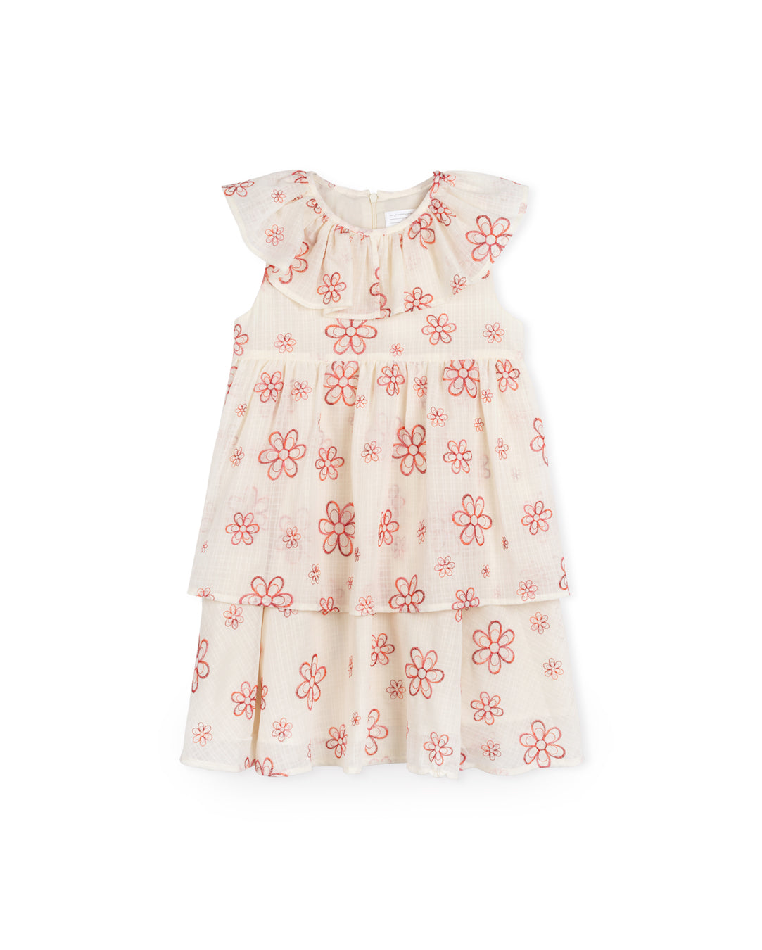 Hurley - Embroidered Flower Print Dress