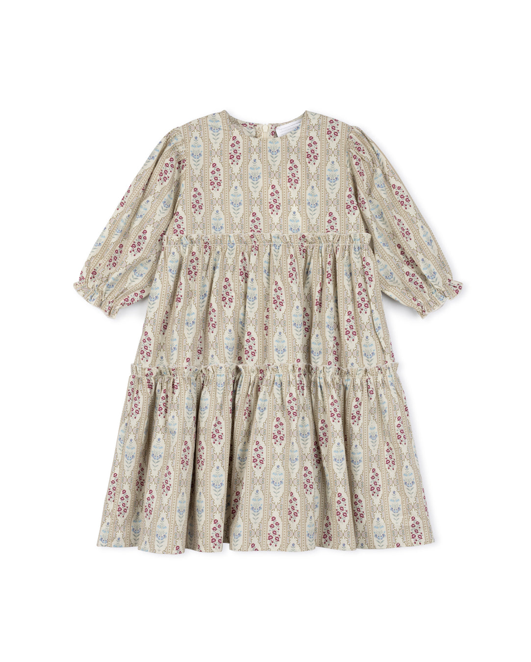 Malden - Floral Striped Swing Dress