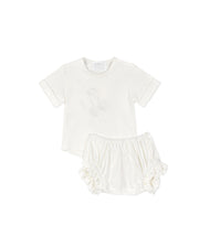 Briant Embroidered Tee And Bloomer