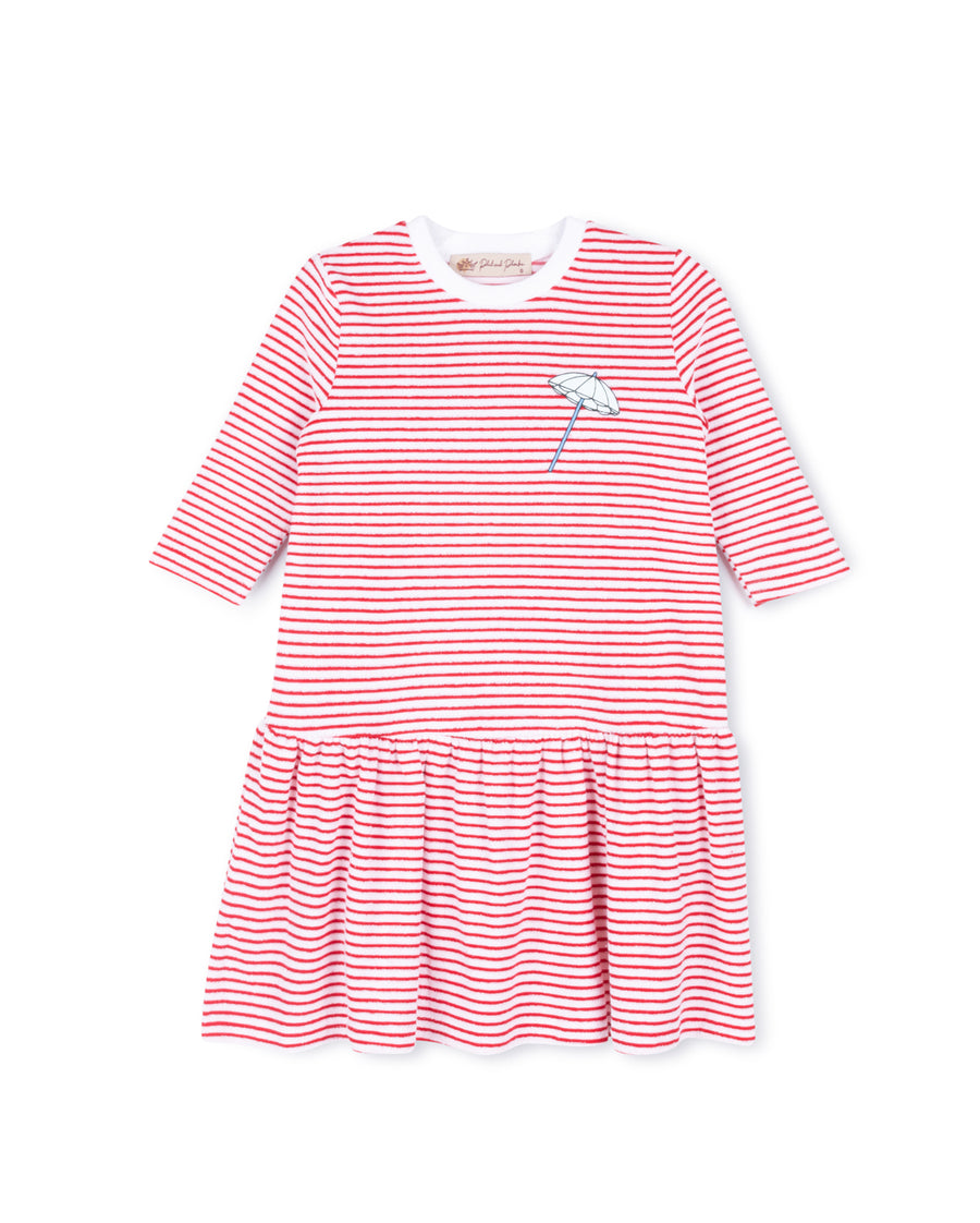 Hedge - Striped Terry Dress