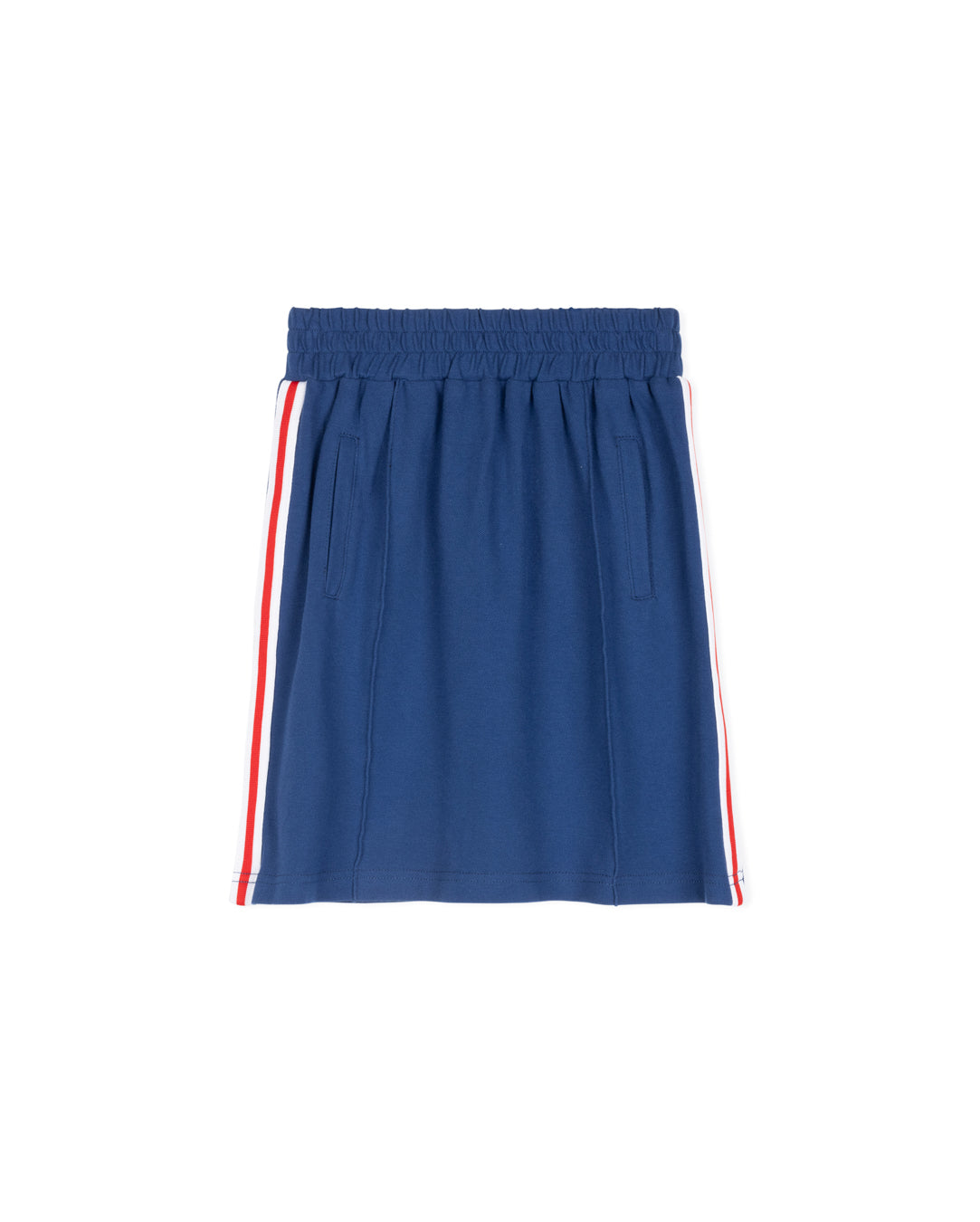 Colorful Side Stripe A-line Skirt
