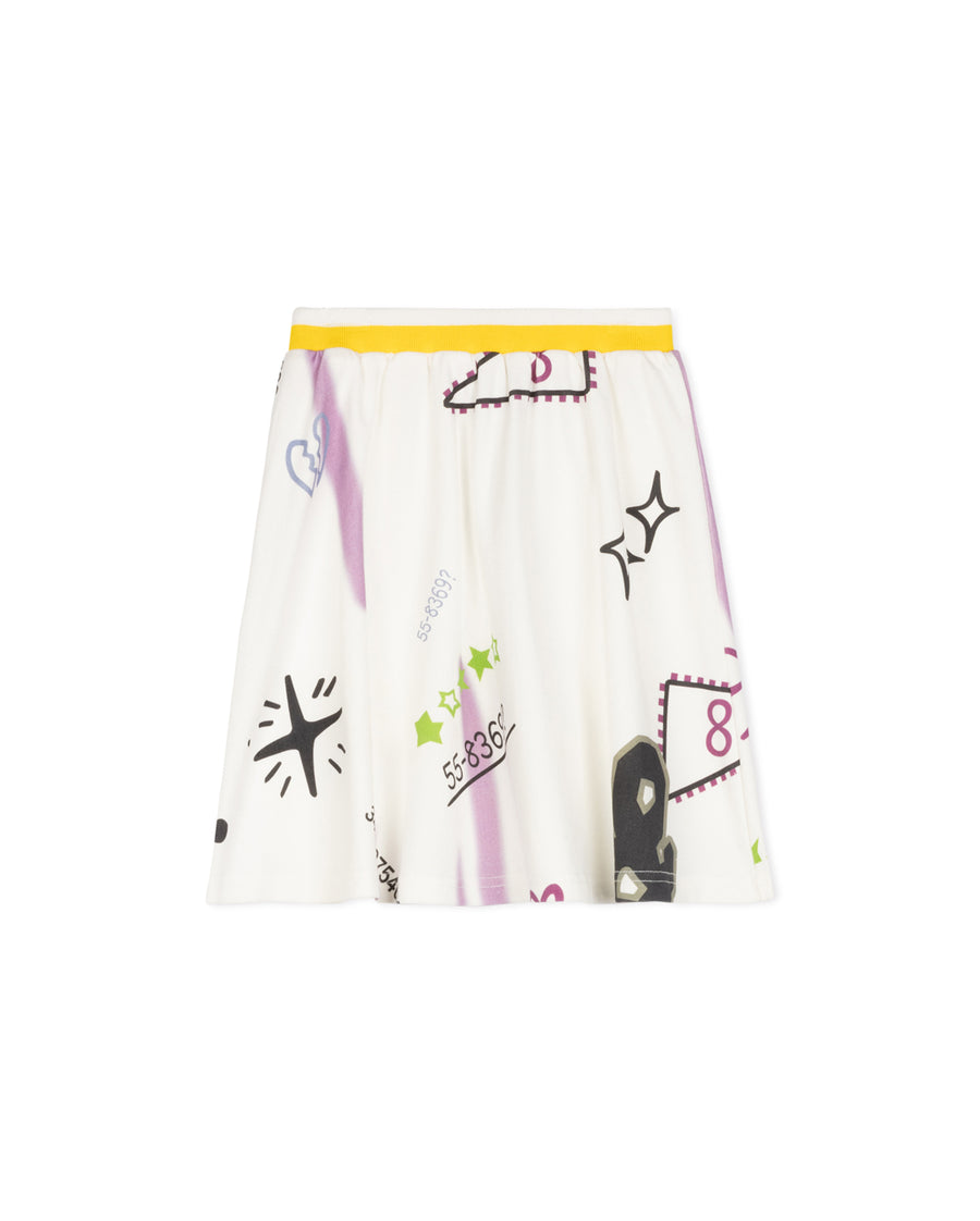Arosa - Graphic Print Skirt