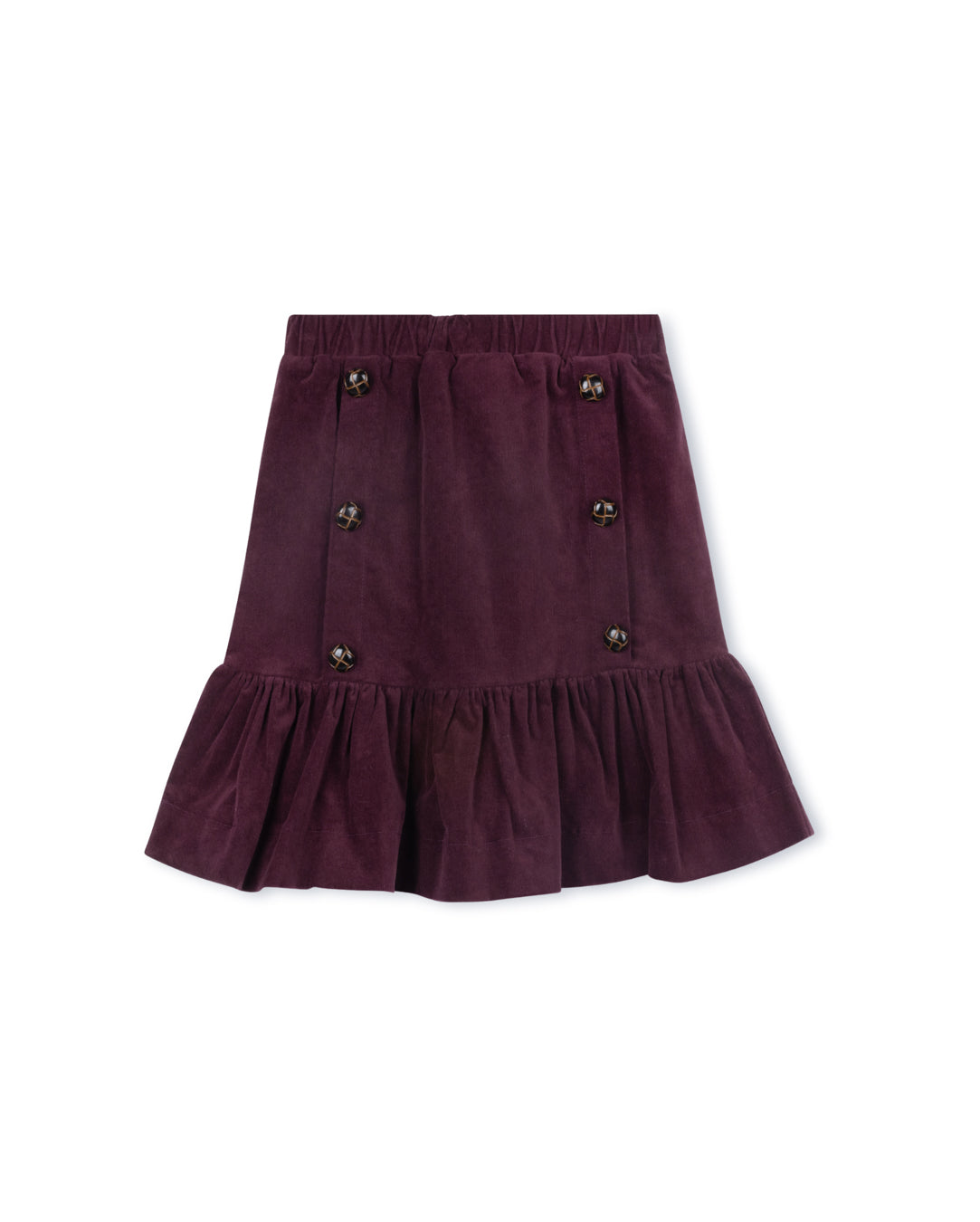 Pablo - Corduroy Bottom Tier Skirt