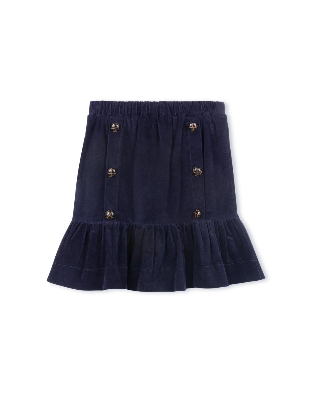 Pablo - Corduroy Bottom Tier Skirt