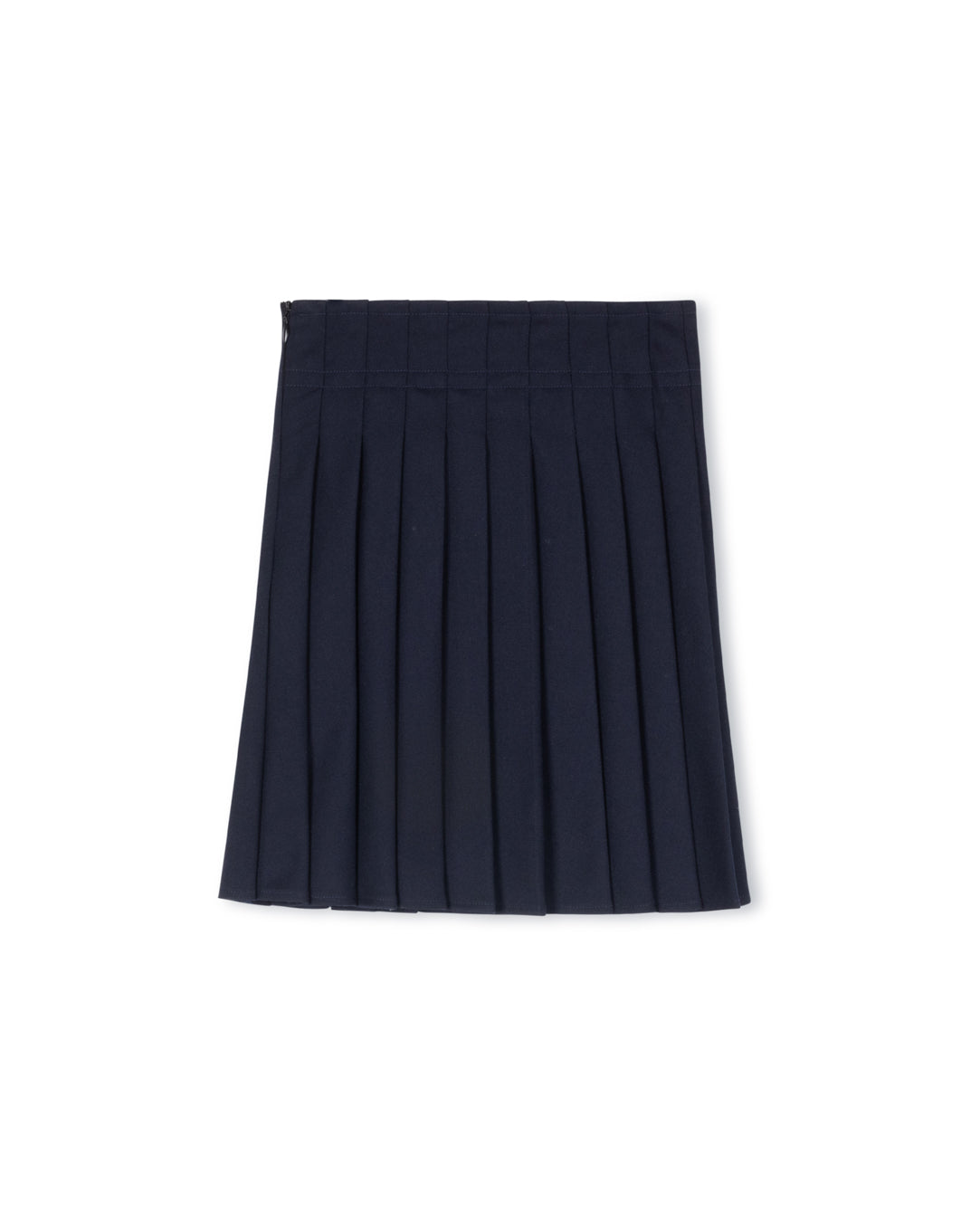 Keller - Pleated Side Zipper Skirt