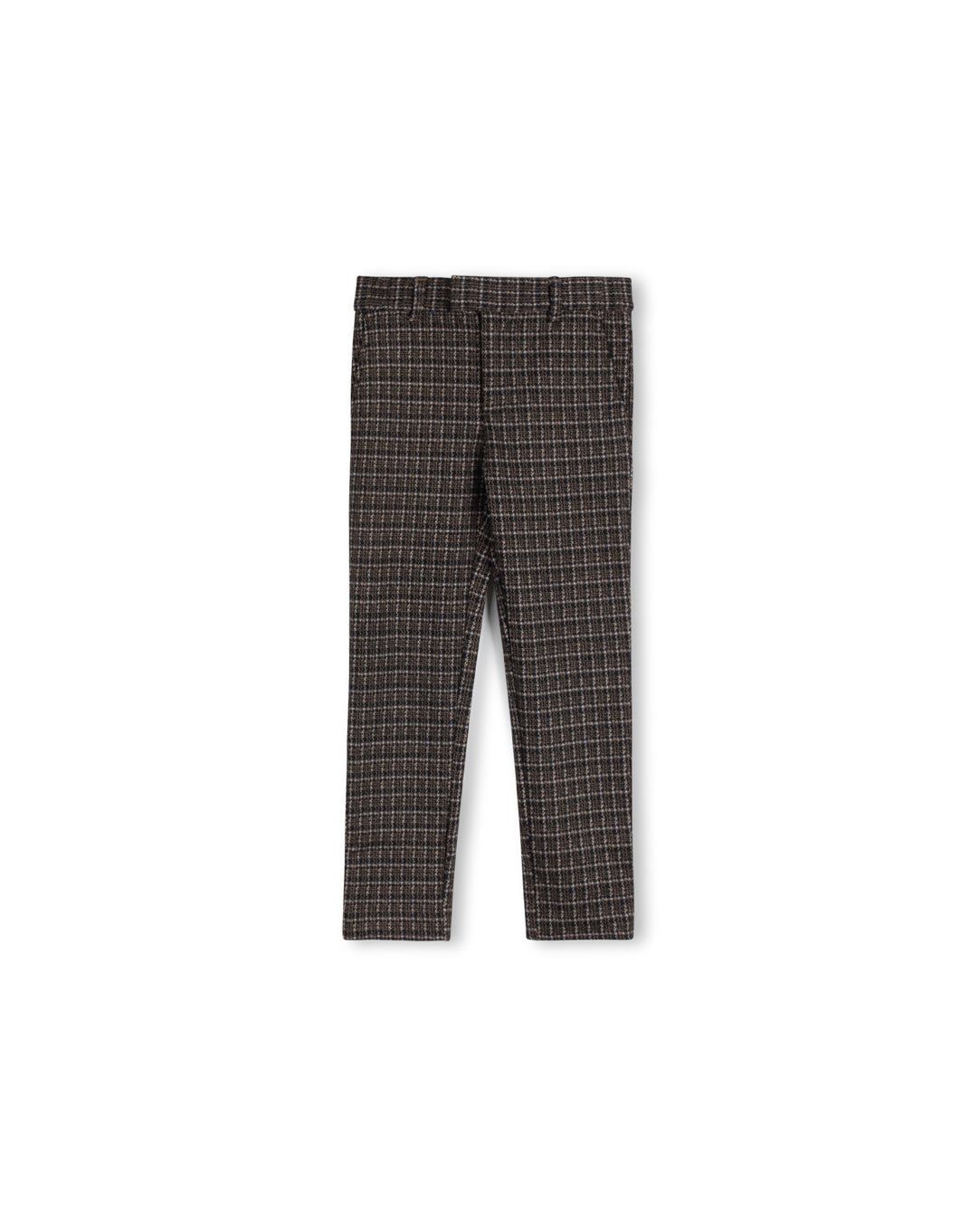 Checkered Wool Pants