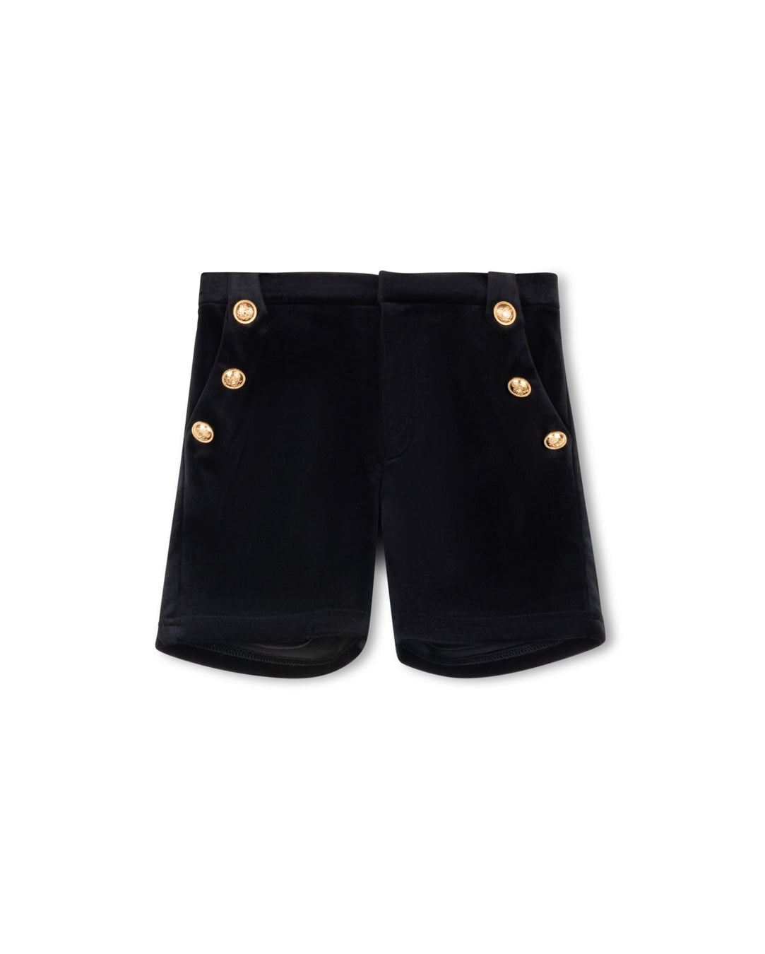 Core - Velour Button Shorts