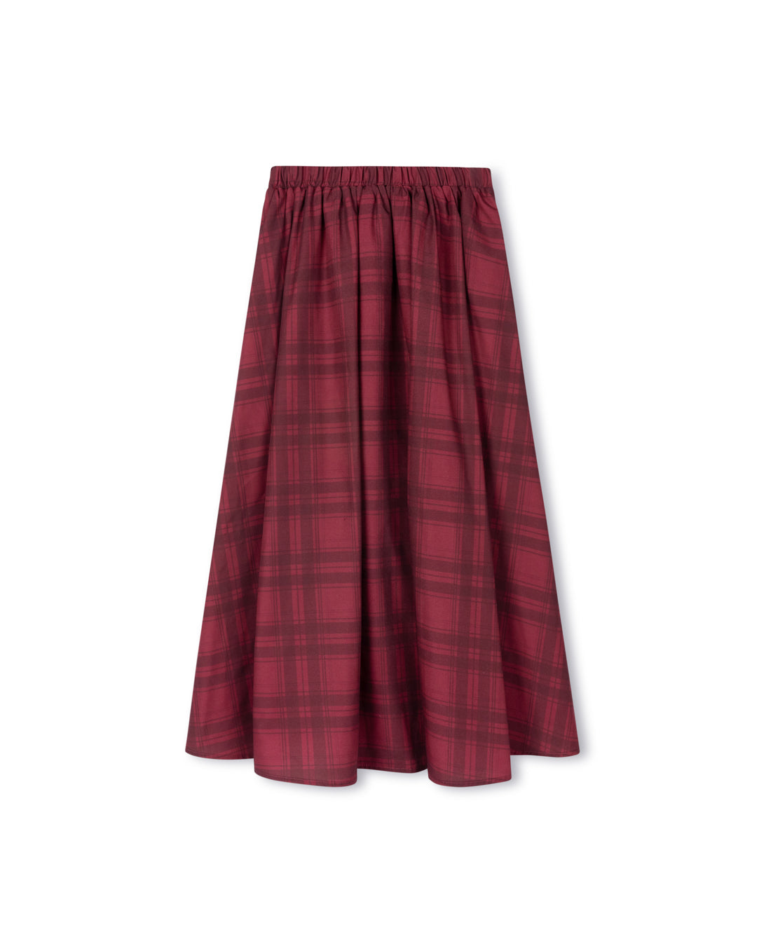 Foss - Plaid Print Skirt