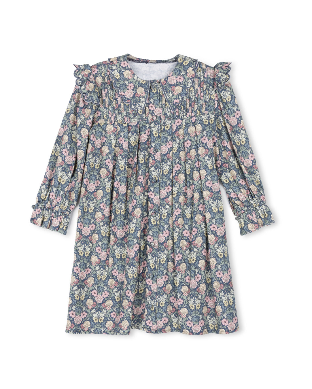 Fawn - Pleated Detail Floral Dress