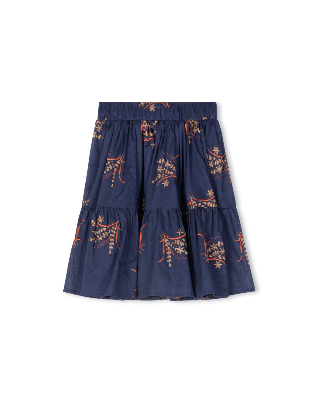 Roping - Embroidered Floral Skirt