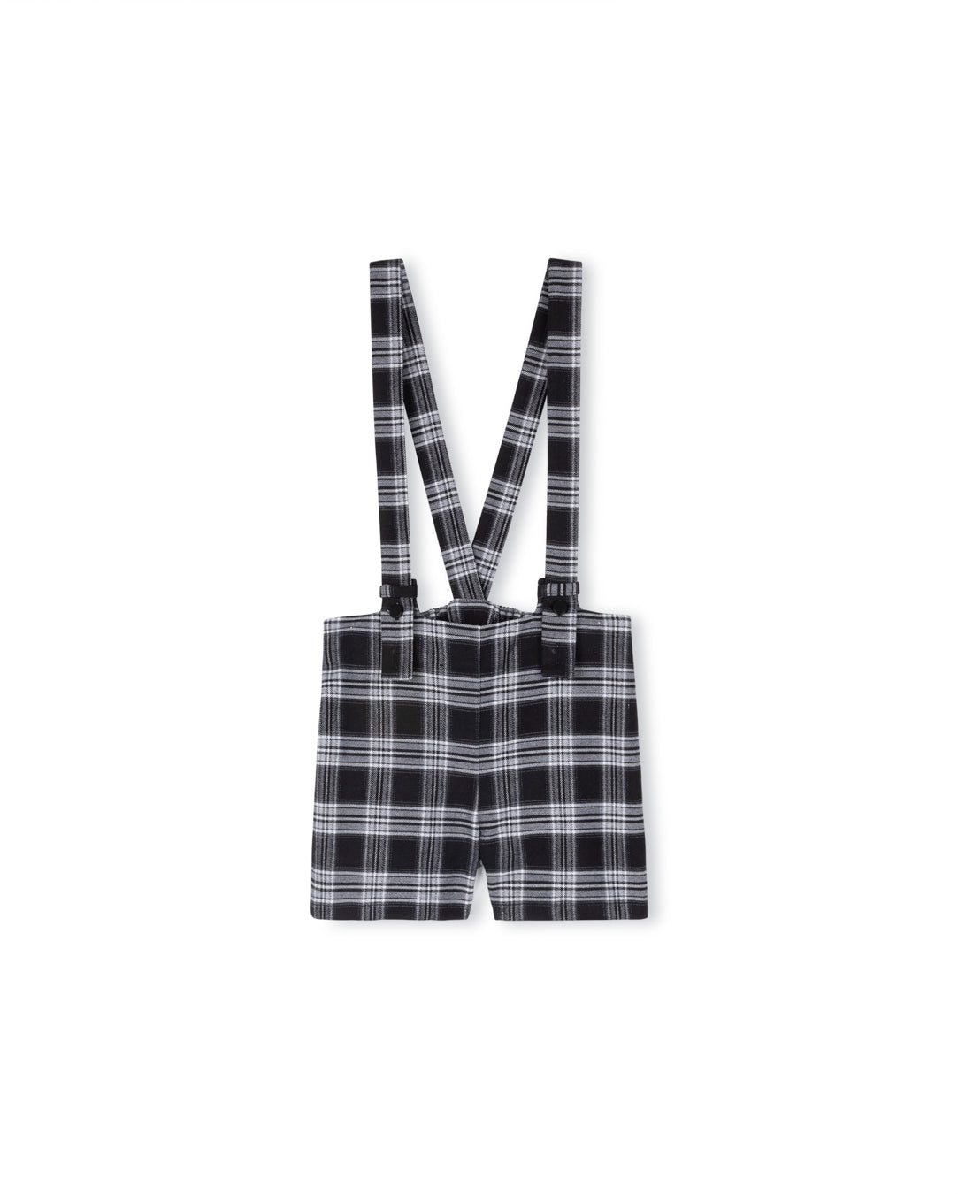 Alister - Plaid Suspender Shorts