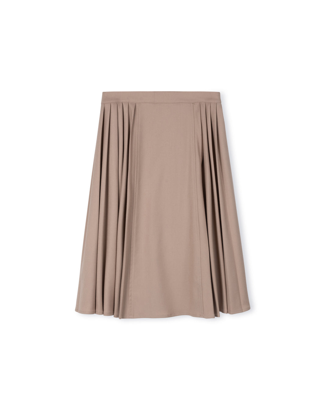 Metro - Wool Pleated Skirt