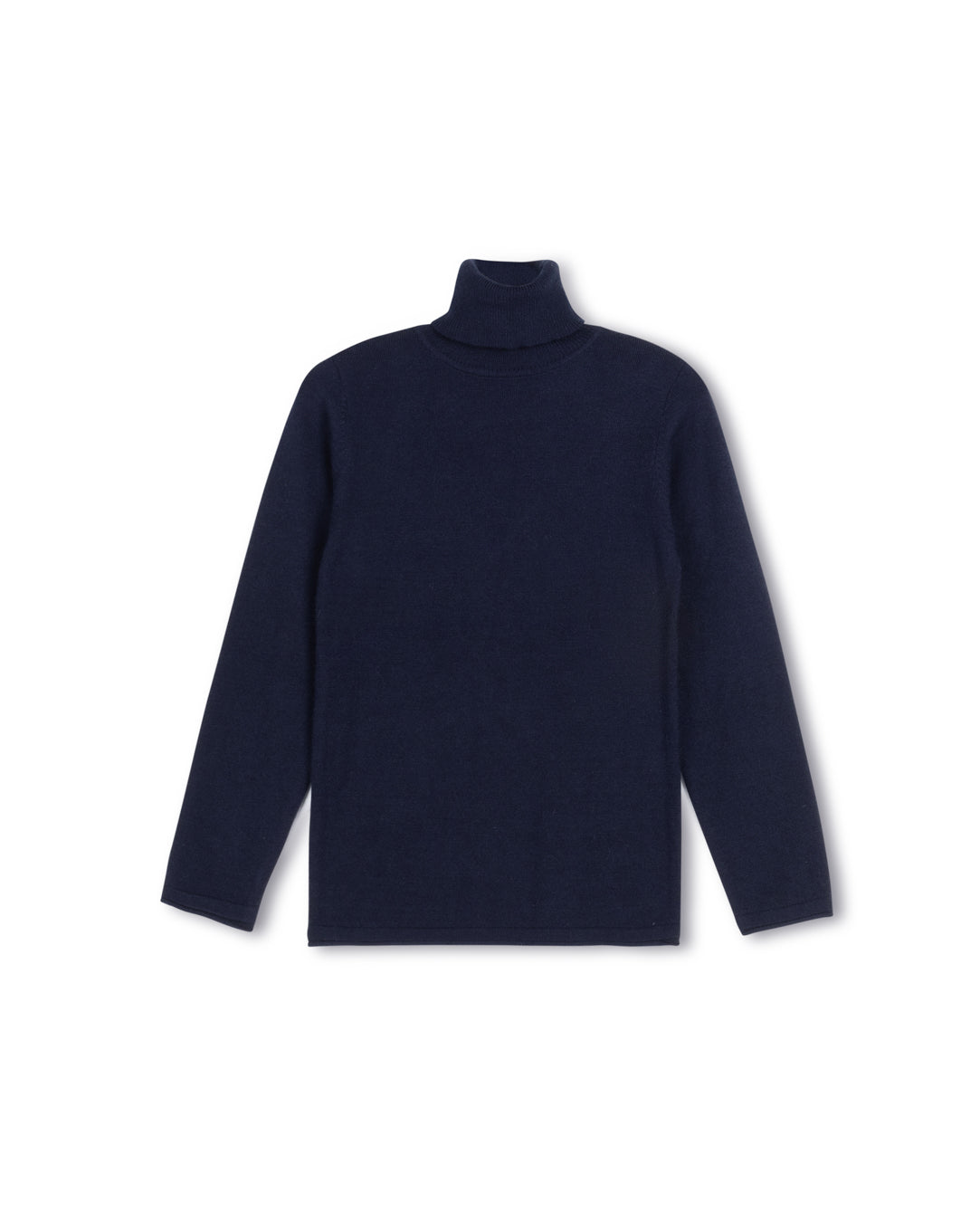 Fitted Flat Knit Turtleneck