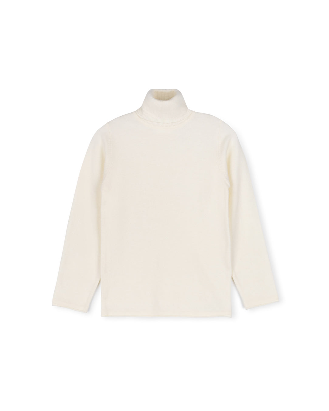 Fitted Flat Knit Turtleneck