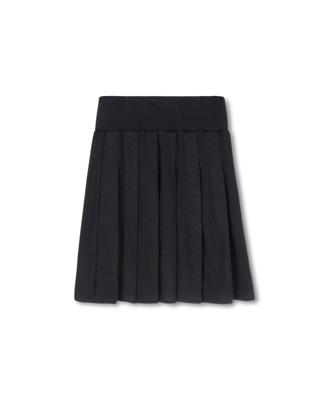 Sweatshirt Pleated Skirt