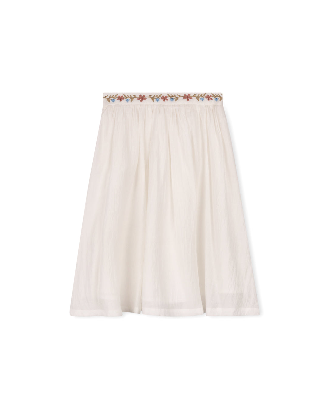 Andrea Embroidered Waist Skirt