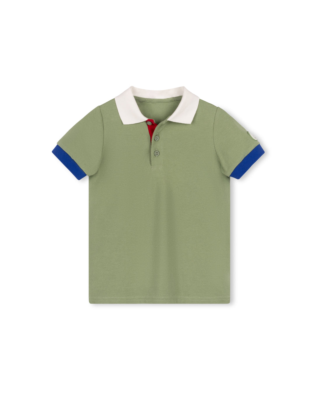 Tri Color Contrast Polo