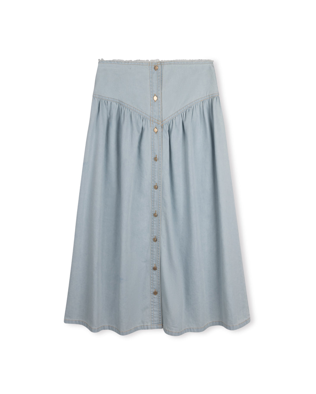 Edge - Frayed Edge Flowy Maxi skirt