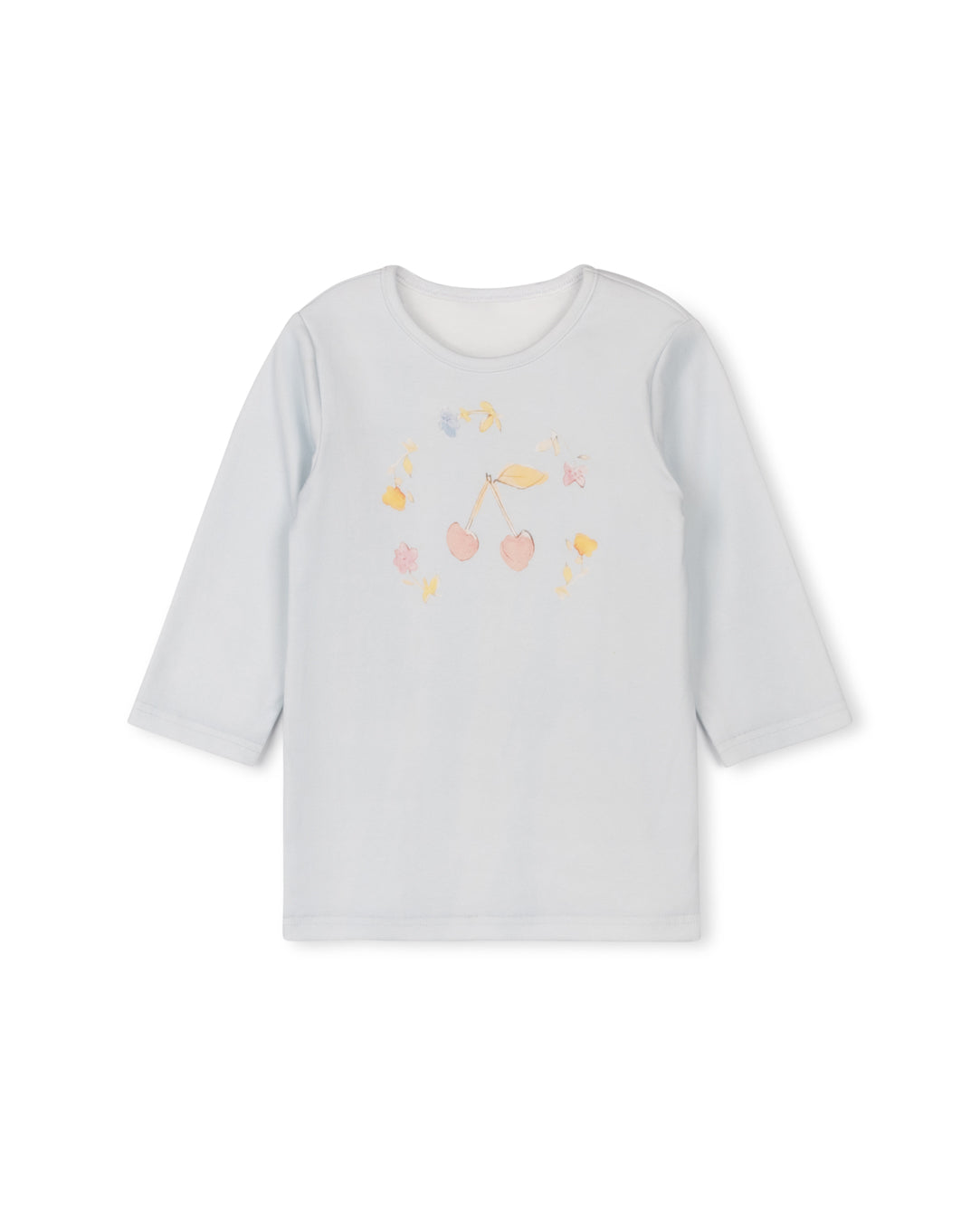 Honey Cherry Flower Print On Tee