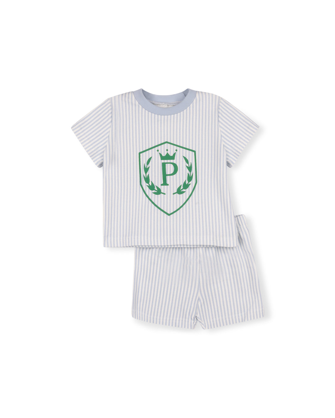 Stamp Tee And Shorts Set