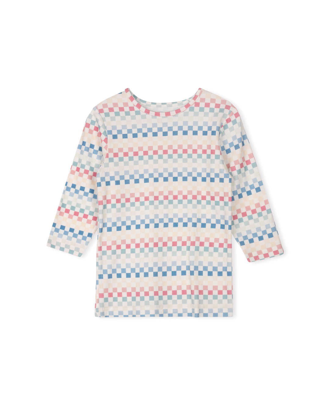 Pastel Checks T-Shirt