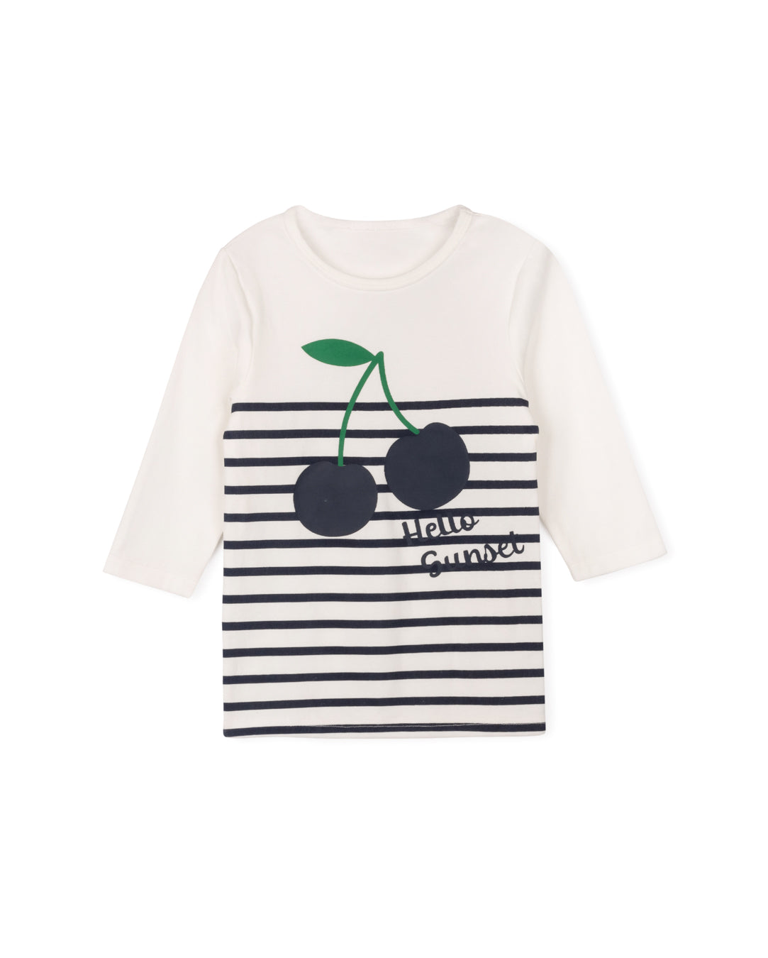 Stream Cherry Striped Tee