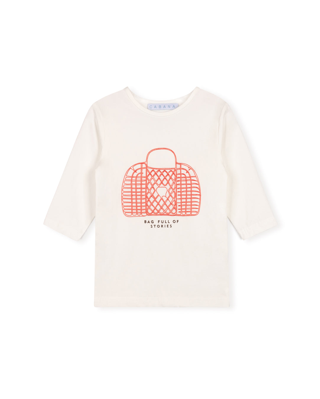 Woven Bag Printed Tee