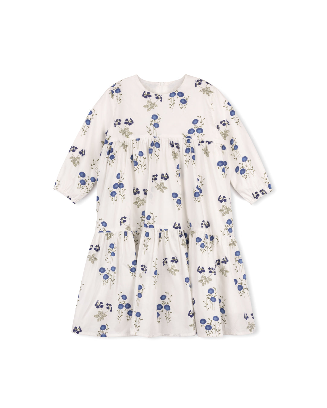 Rise Embroidered Floral Tiered Dress