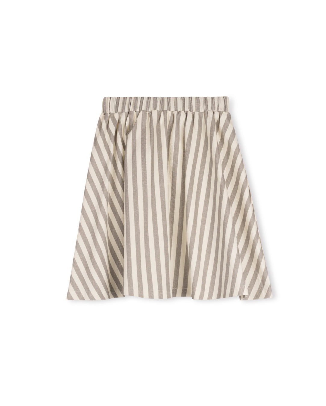 Spin Striped Denim Skirt