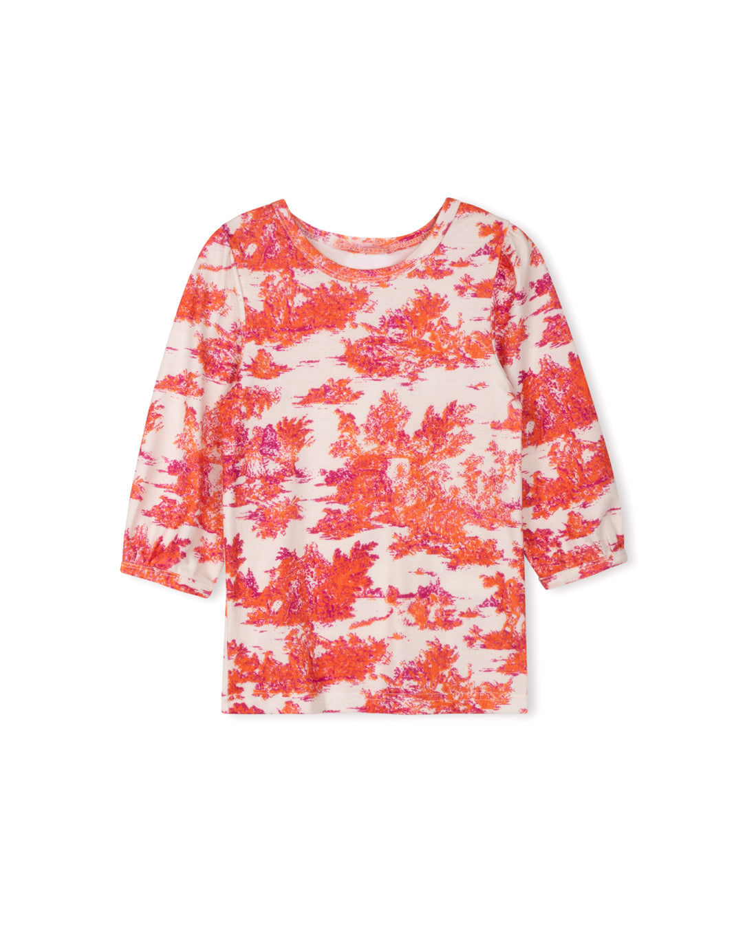 Lisa Toile Print Top