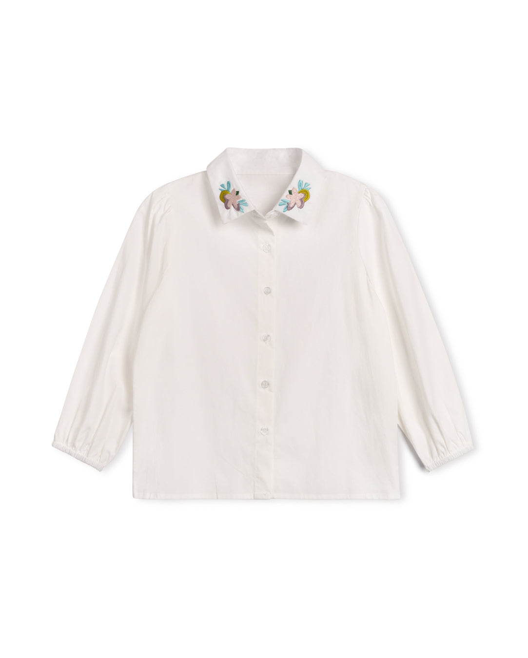 Stirling Embroidered Collared Blouse