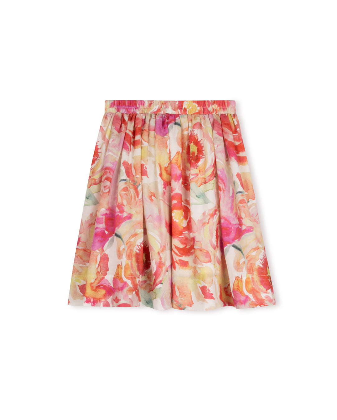 Double Bow Pleated Skirt