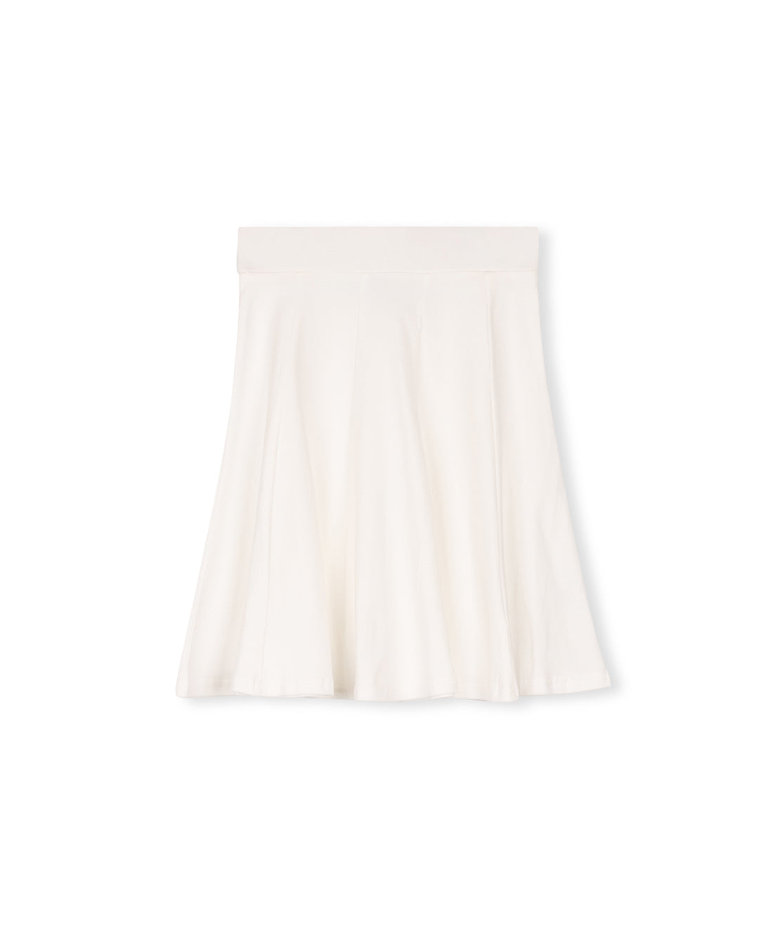 Cotton Panel Skirt