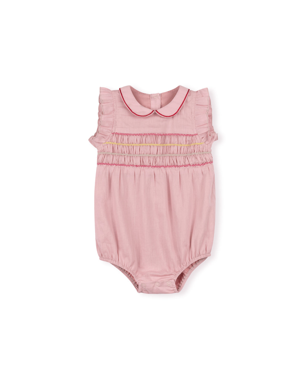 Smocking Stitch Detail Romper