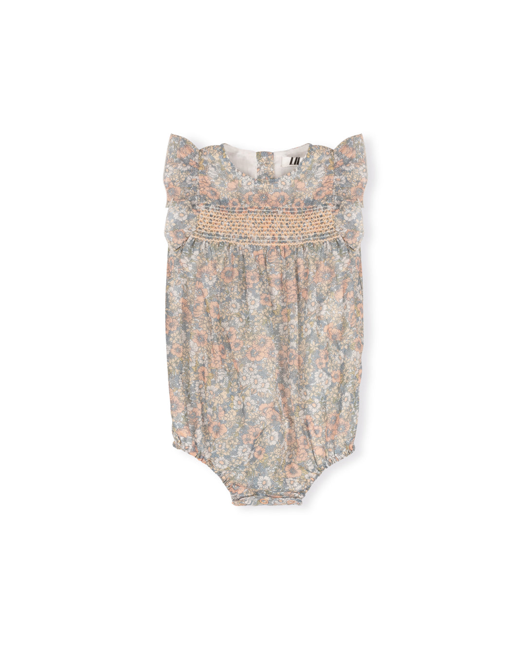 Smocking Top Flair Romper