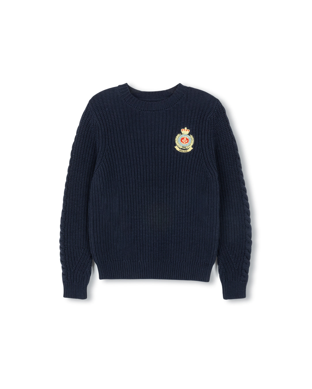 Big Patch Knit Sweater