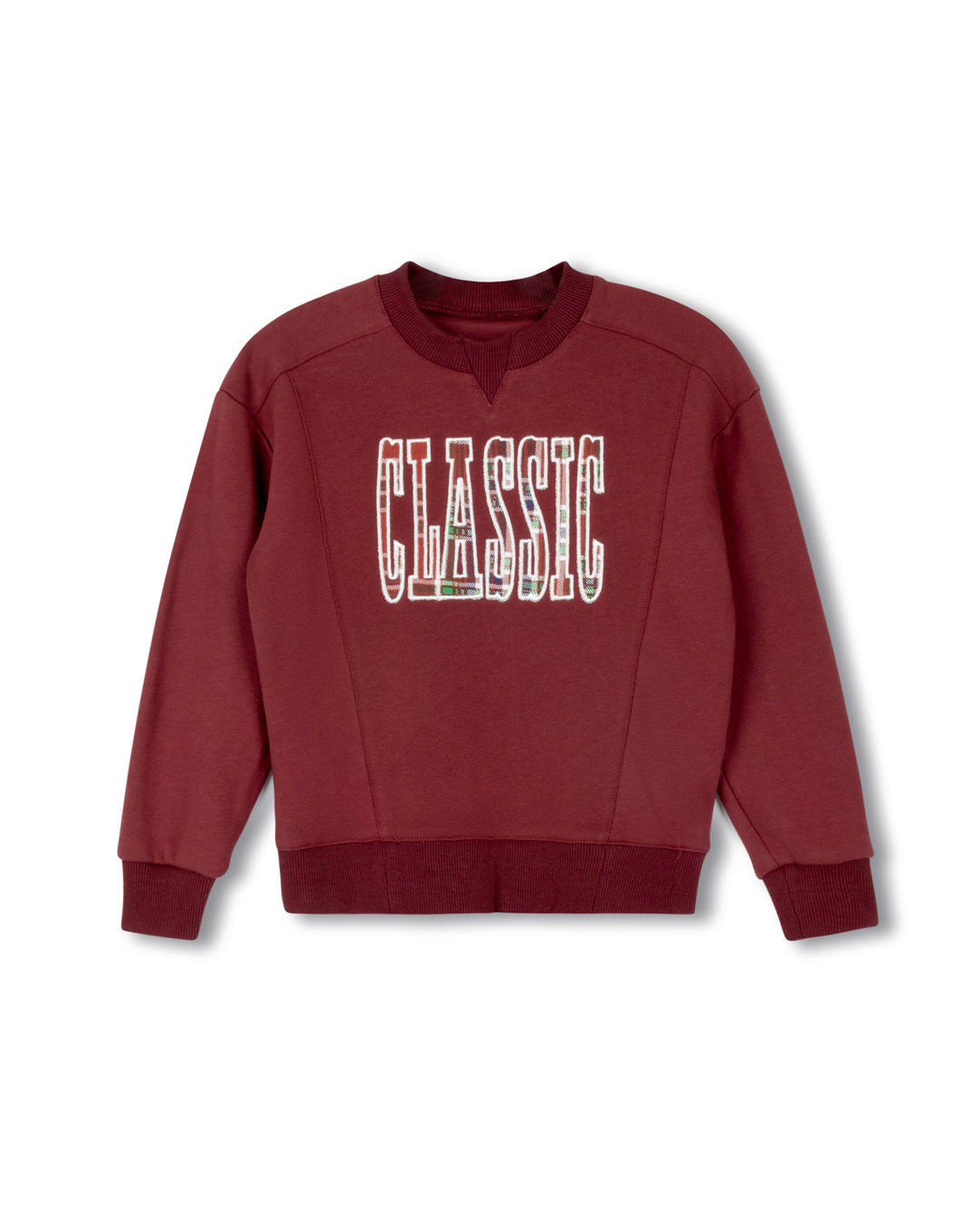 Mia Print Contrast Sweatshirt