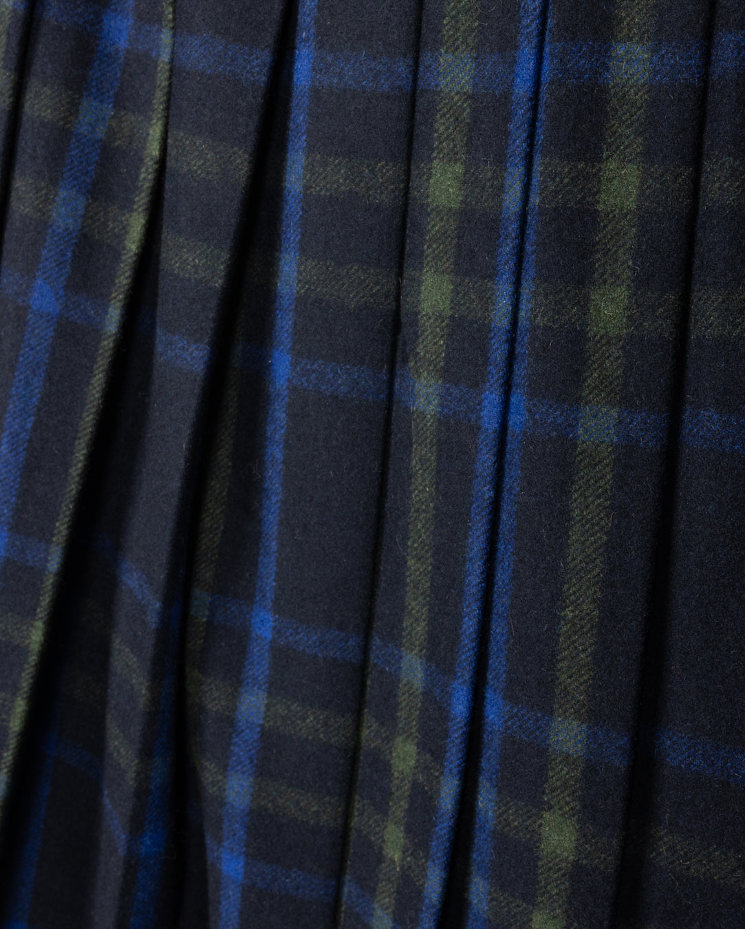 Aura Faded Plaid Pleated Skirt