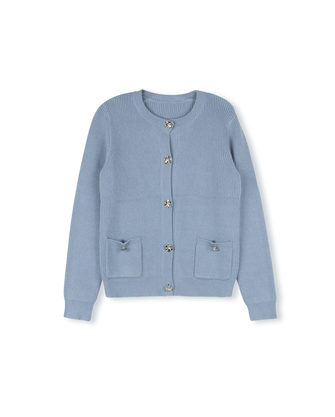 Blason Flower Button Cardigan