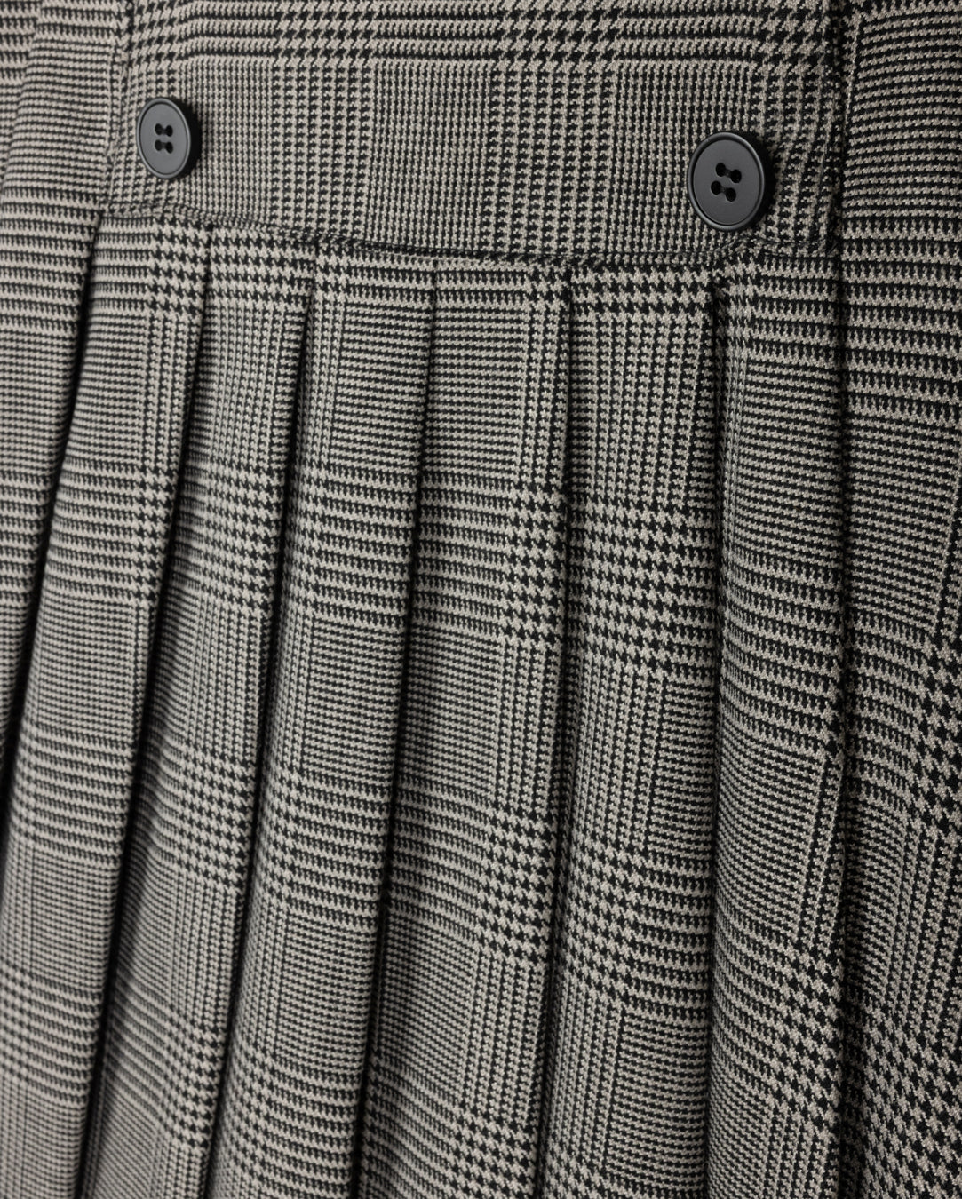 Raven Box Pleat Skirt