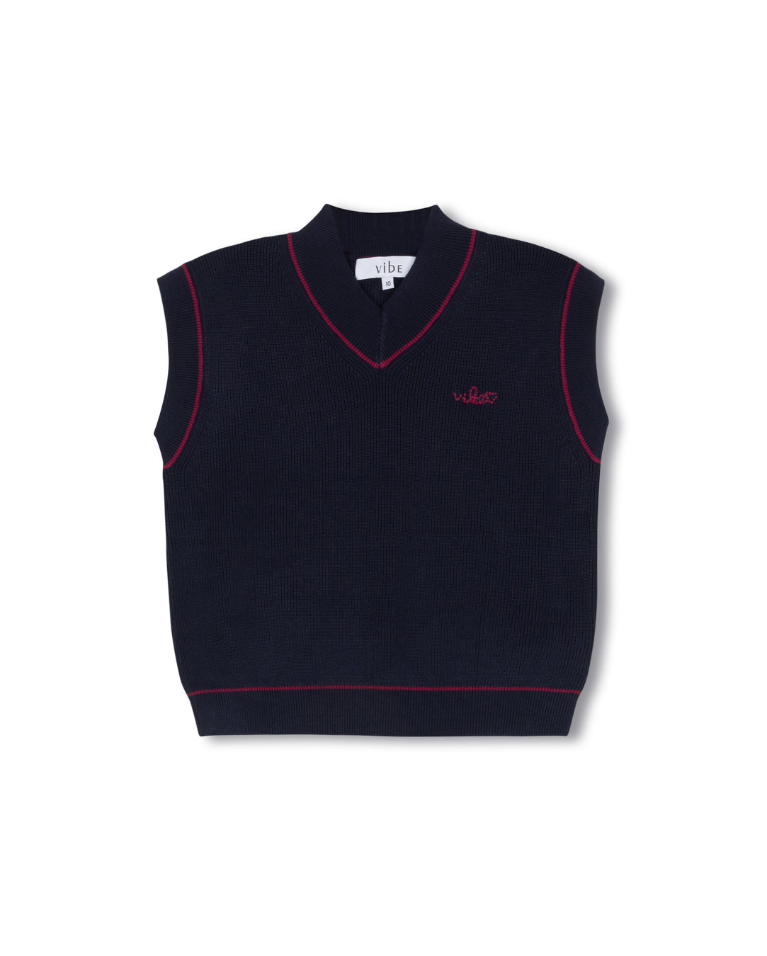 Mine Heathered Knit Trim Vest