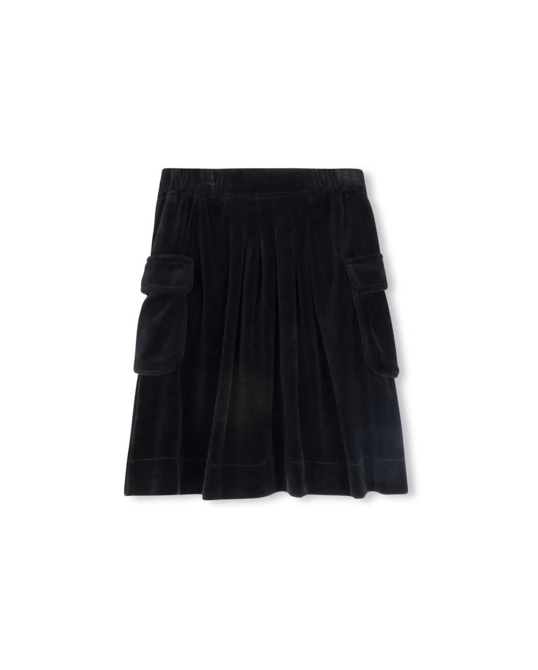 Dorthy Velour Pocket Skirt
