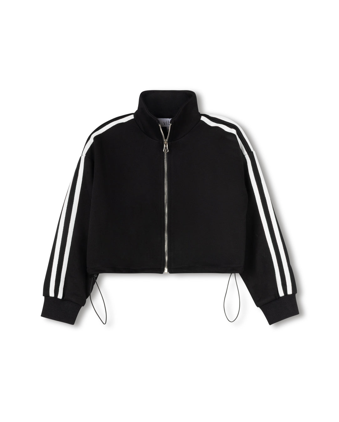 Lax Zip Up Mock Neck