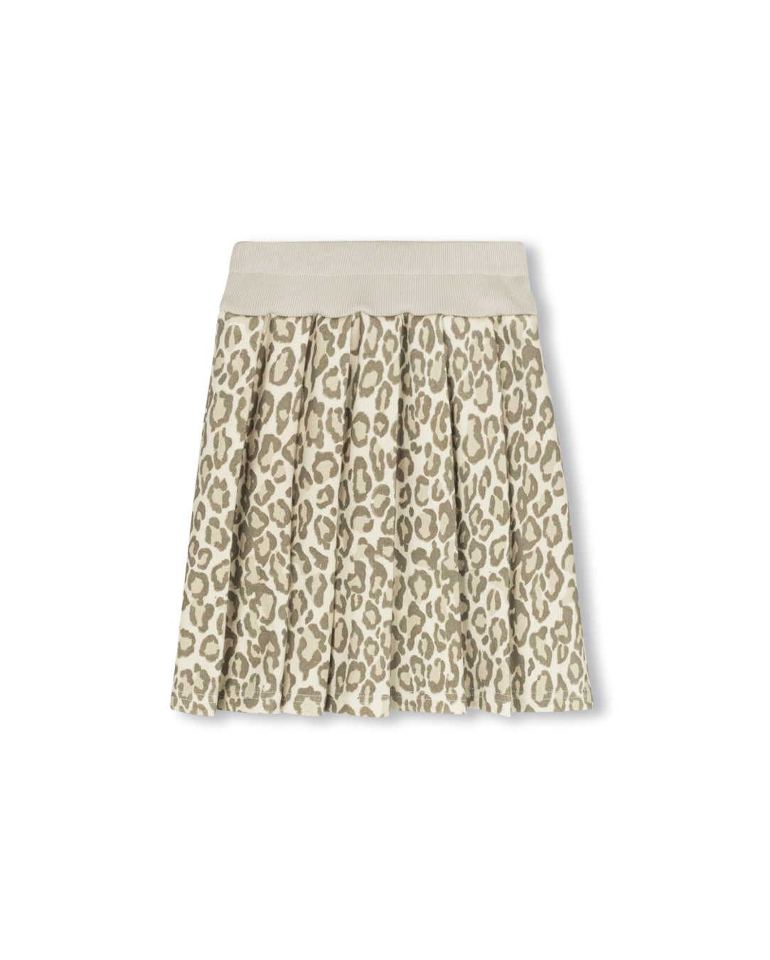 Tess Sweatshirt Pleated Pull On Skirt